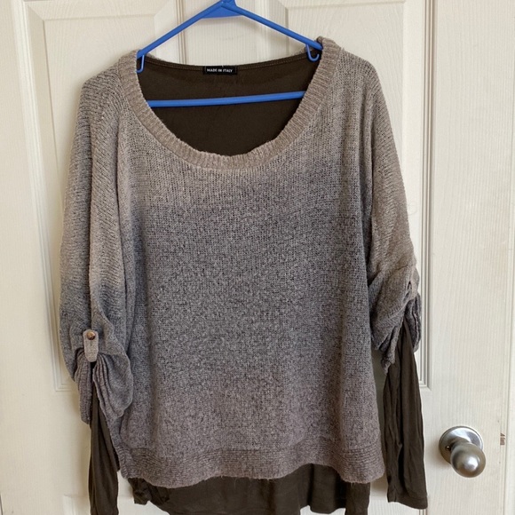 Olive and charcoal tops - Picture 1 of 6